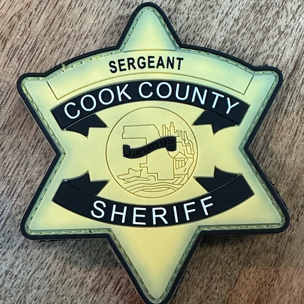 Cook County Sheriff Sergeant Emblem